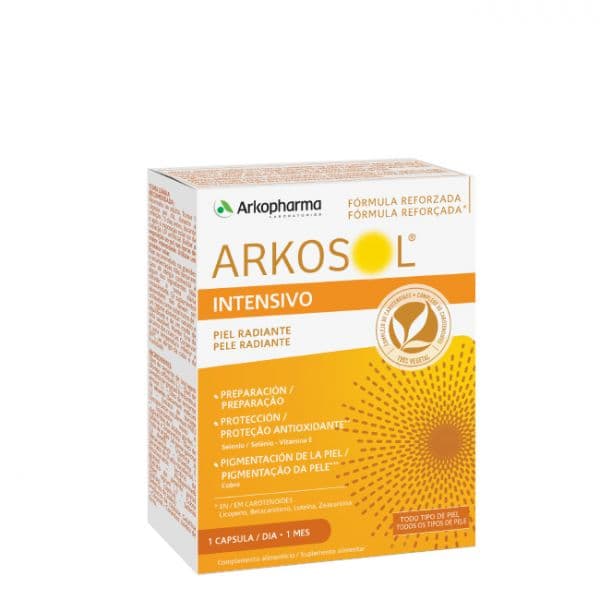 Arkopharma Arkosol Intensivo 30 Cápsulas