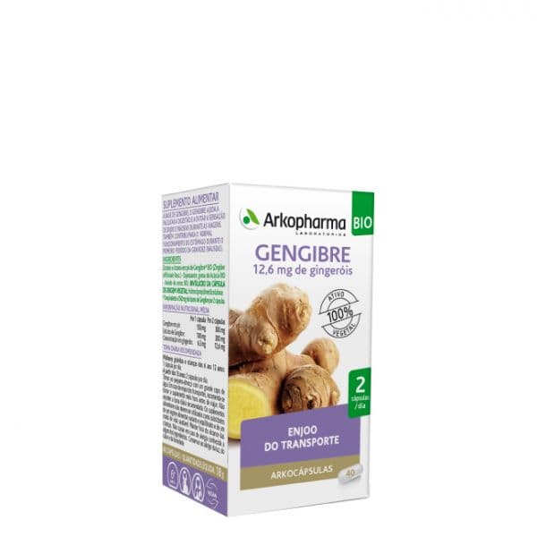 Arkopharma Arkocápsulas Gengibre 40 Cápsulas