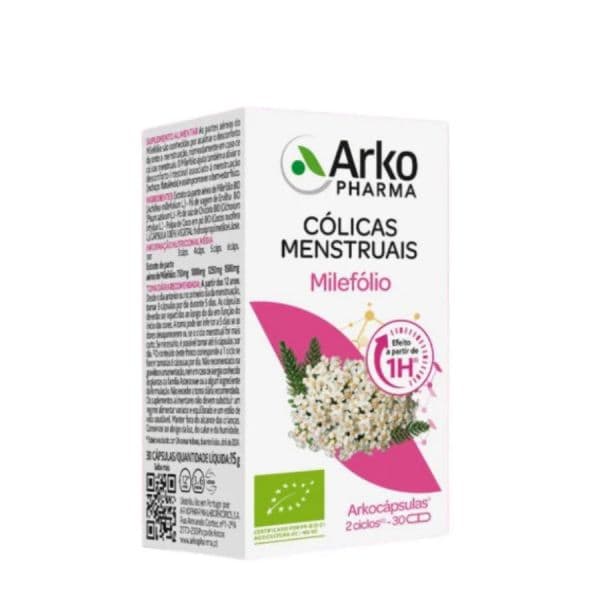 Arkopharma Cólicas Menstruais Milefólio Bio 30 Cápsulas