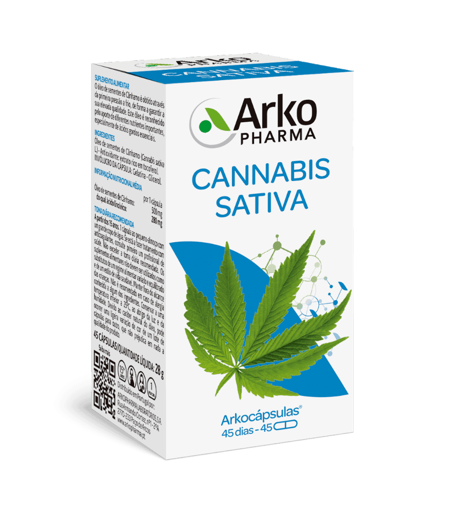 Arkocapsulas Cannabis Sativa 45caps