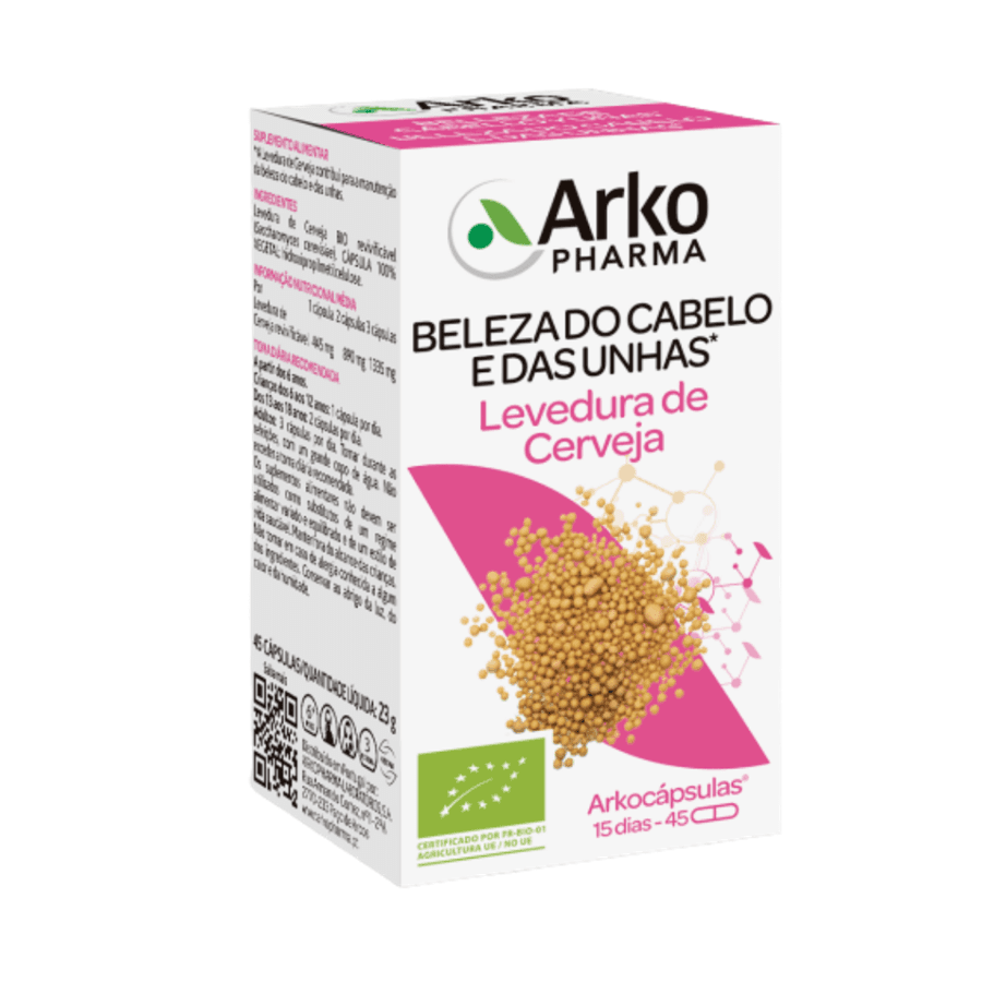 Arkocápsulas Levedura de Cerveja Bio 45 Cápsulas