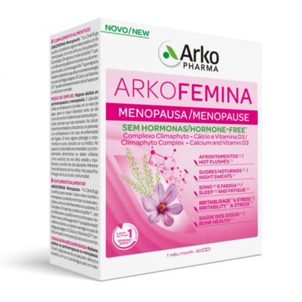 Arkopharma Arkofemina Menopausa 60 Cápsulas