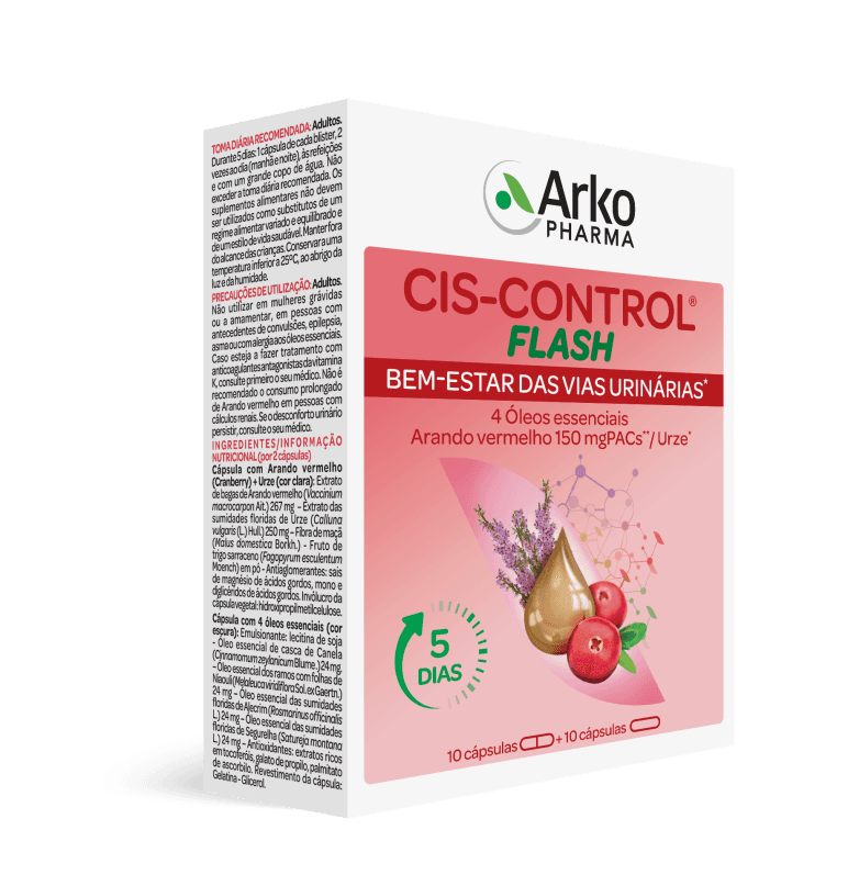 Arkopharma Cis-Control Cranberola Flash 20caps