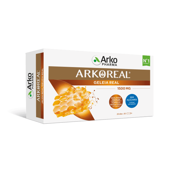 Arkoreal Geleia Real 1500mg Ampx20 amp beb