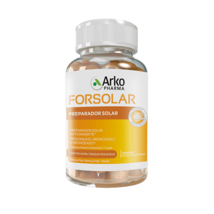 Arkopharma Forsolar Preparador Solar 60 Gomas