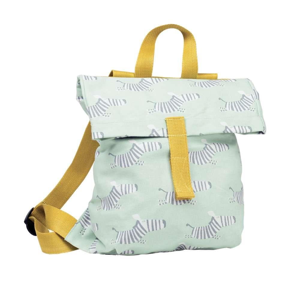 Mini Mochila Petit Jour Roll Top Zebra 30x28cm