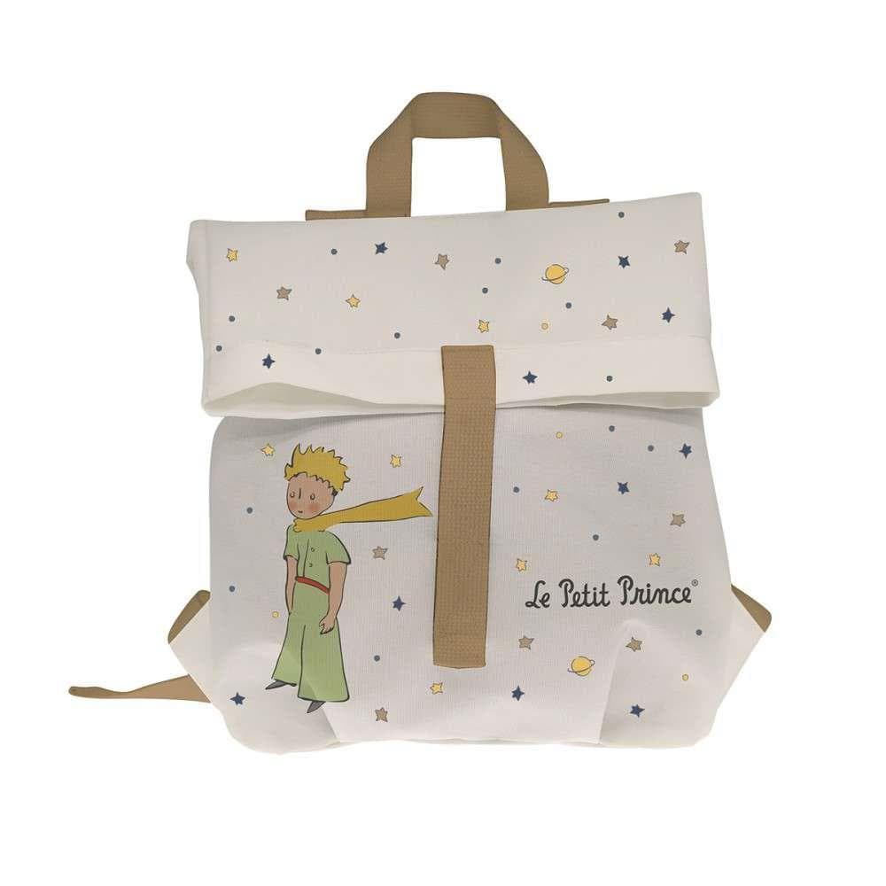 Mini Mochila Roll Top Principezinho 30x28cm