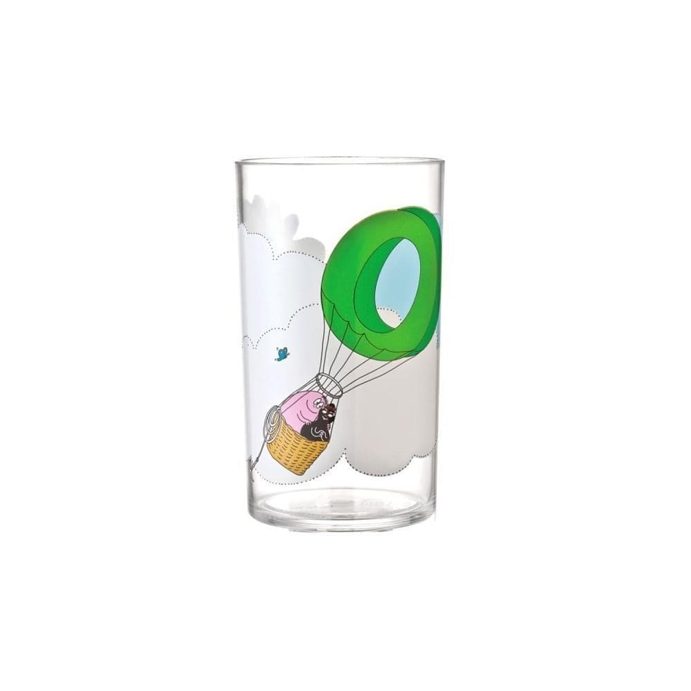 Copo Transparente Petit Jour Alfabeto Barbapapa