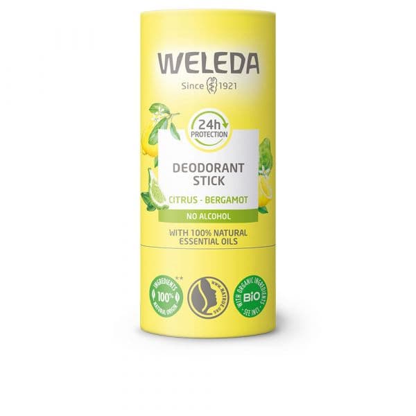 Weleda Desodorizante Stick Citrus e Bergamota 50g