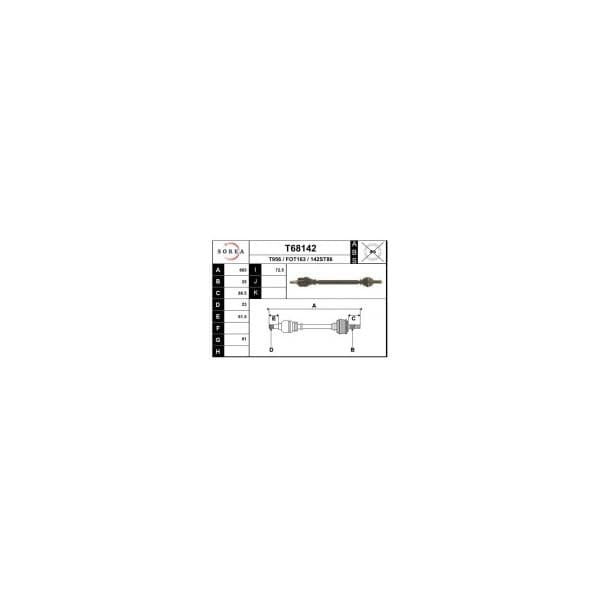 Eai Transmissões Fiesta 1.8l D T68142