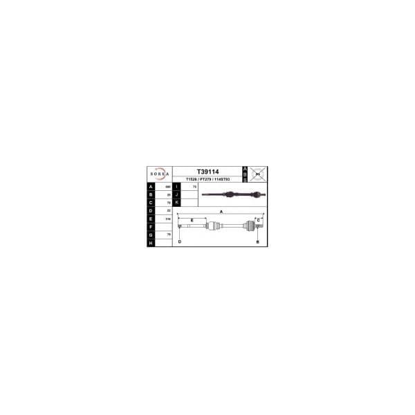 Eai Transmissões 206 1.6 16v T39114