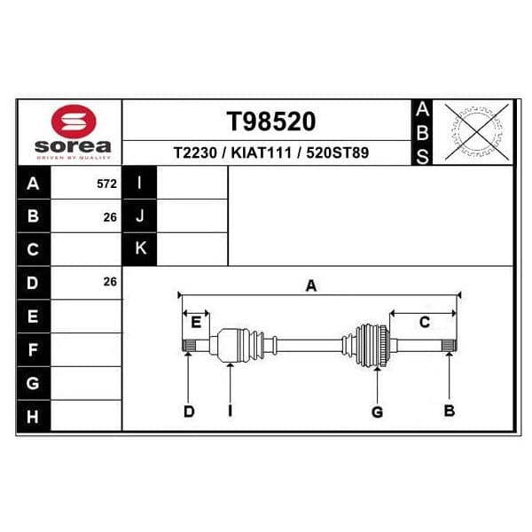 EAI Transmission / Hyndai Tucson / Kia Sport - T98520
