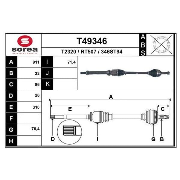 EAI Transmission / Renault Clio Iv 1,5dci 75 - T49346
