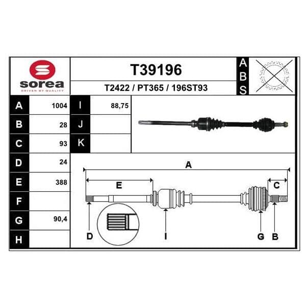 EAI Transmission / Peugeot 508 - T39196