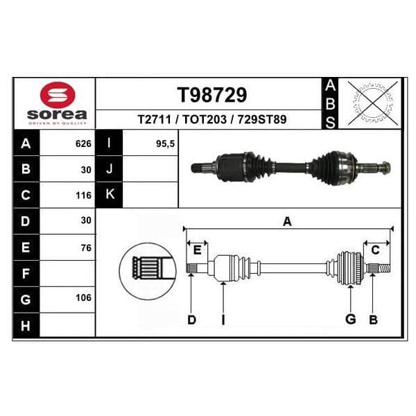 EAI Transmission / Toyota Hilux Iv 4x4 (d/g) - T98729