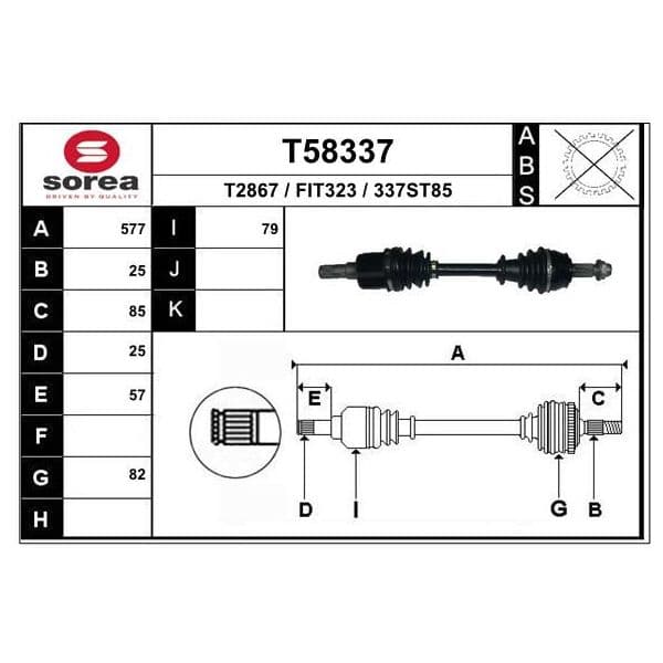 EAI Transmission / Fiat Grande Punto Manu. - T58337