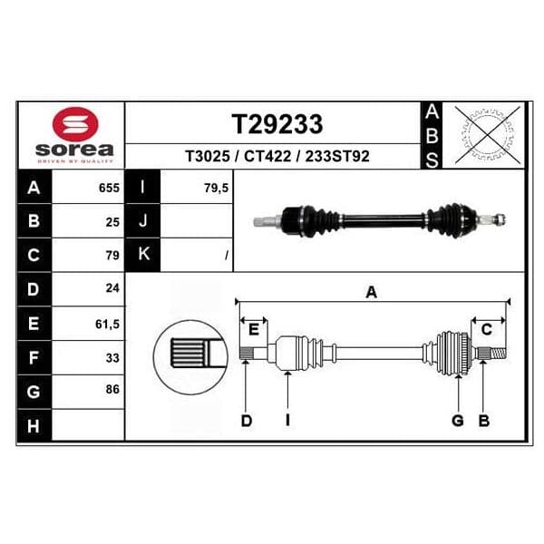EAI Transmission / Citroen c3 Ii/c-elysee Ma - T29233