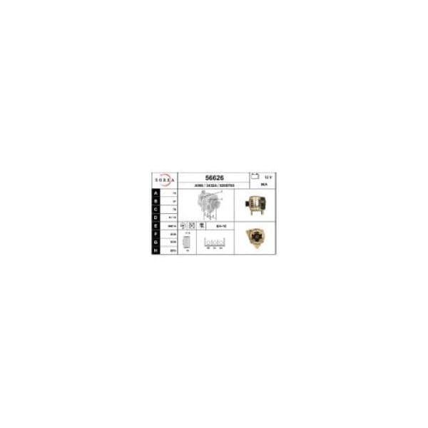Eai Alternador / Ford 56626