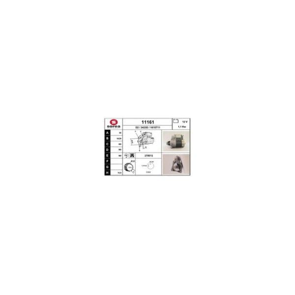 Eai Motores de Arranque / bx14-205-r14 11161