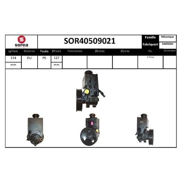 Eai Bomba de Direcção Assistida / Ssangyong - SOR40509021