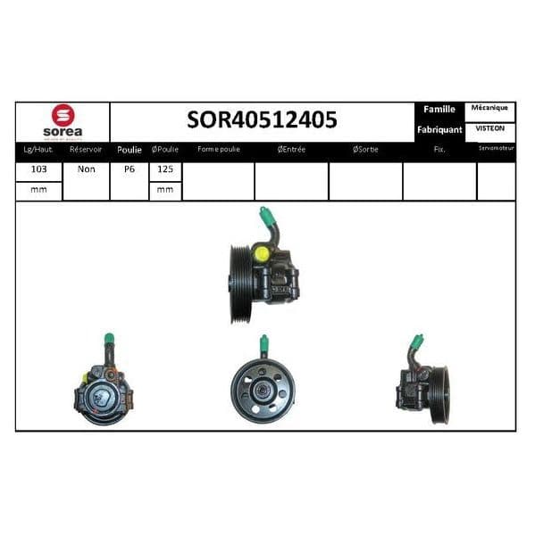 Eai Bomba de Direcção Assistida / Ford - SOR40512405