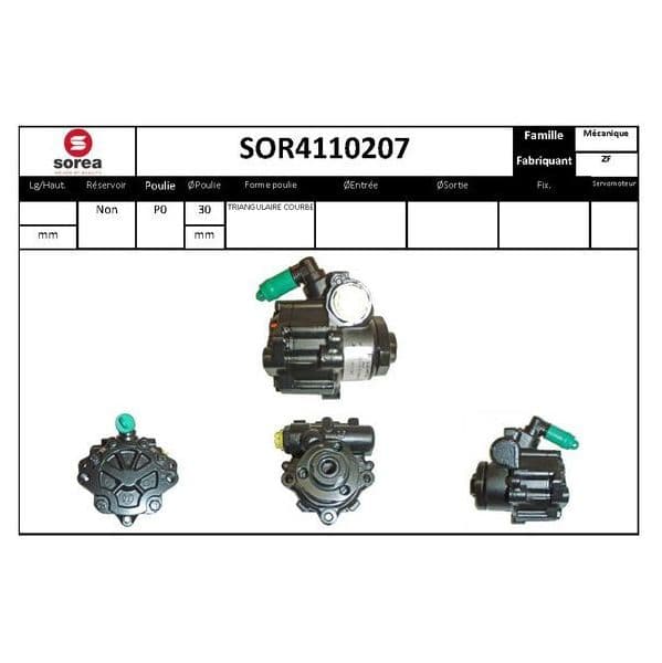 Eai Bomba de Direcção Assistida / Audi Man S - SOR4110207