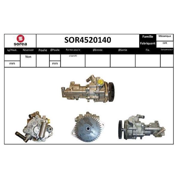 Eai Bomba de Direcção Assistida / Vw - SOR4520140