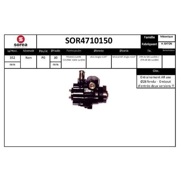 Eai Bomba de Direcção Assistida / Honda Land R - SOR4710150