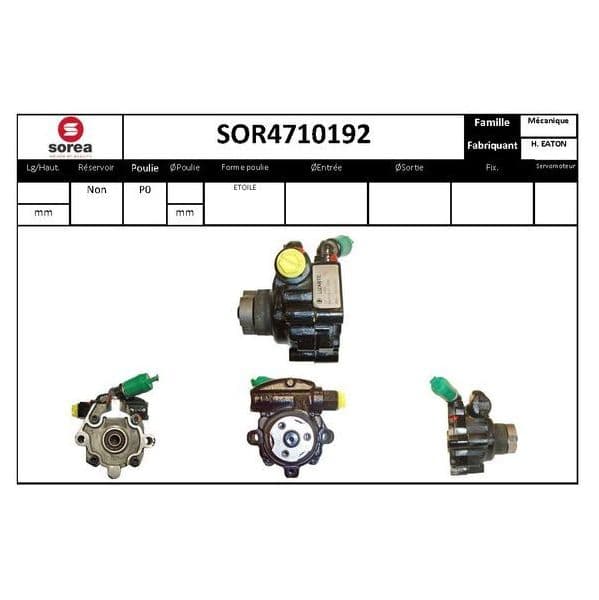Eai Bomba de Direcção Assistida / Jaguar - SOR4710192