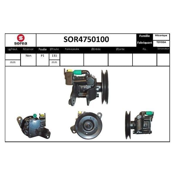 Eai Bomba de Direcção Assistida / Ford Nissan - SOR4750100