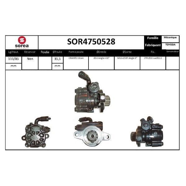Eai Bomba de Direcção Assistida / Toyota - SOR4750528