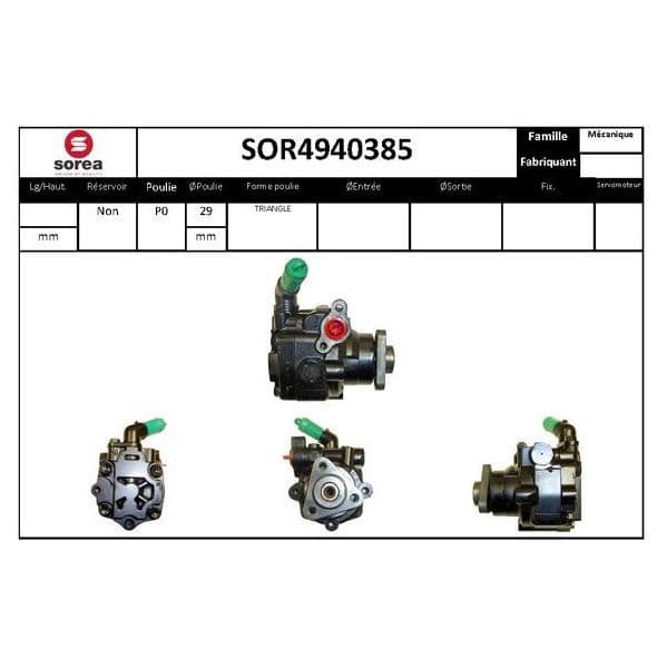 Eai Bomba de Direcção Assistida / Vw - SOR4940385