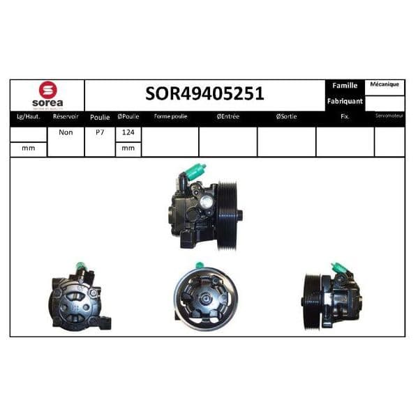 Eai Bomba de Direcção Assistida / Honda - SOR49405251