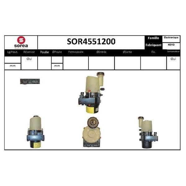 Eai Bomba de Direção Assistida Nissan Renau - SOR4551200