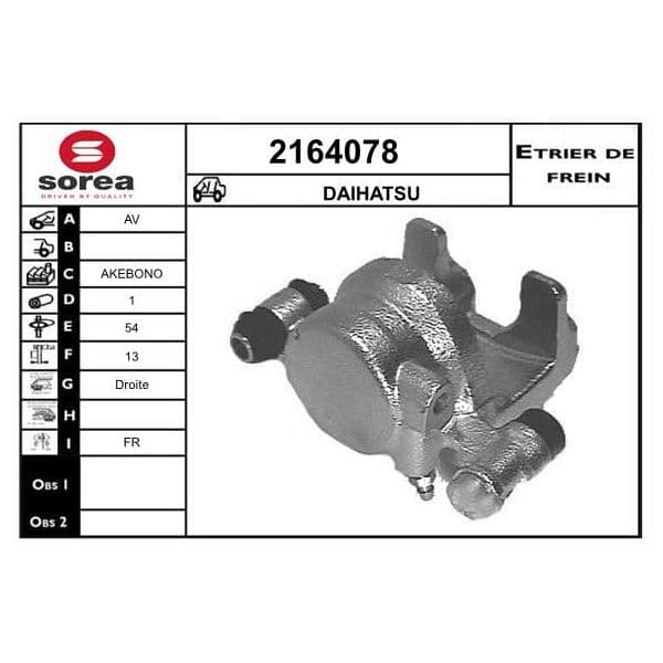 EAI Pinça de Travão - 2164078
