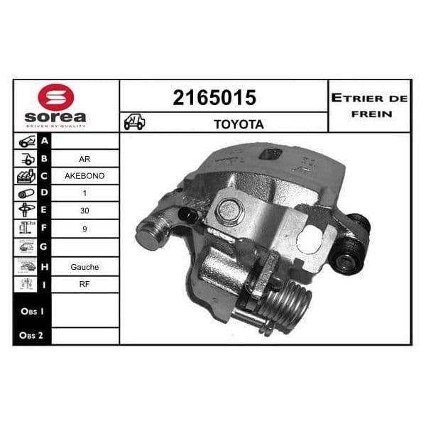 EAI Pinça de Travão - 2165015