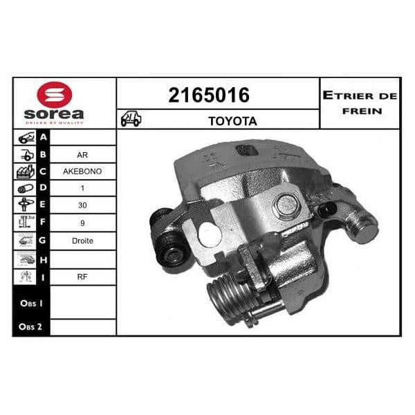 EAI Pinça de Travão - 2165016