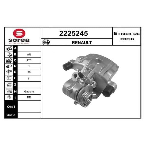 EAI Pinça de Travão - 2225245