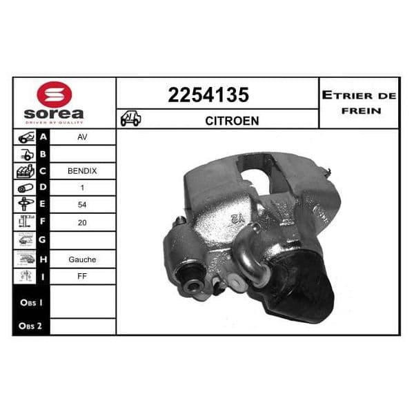EAI Pinça de Travão - 2254135