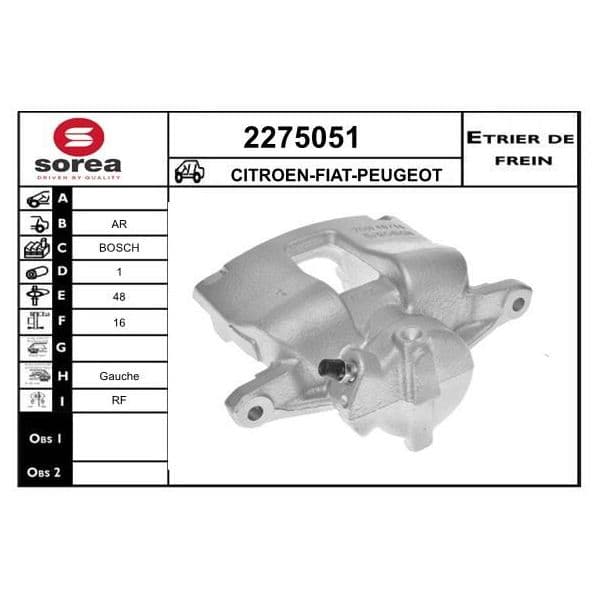 EAI Pinça de Travão - 2275051