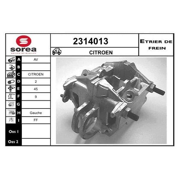 EAI Pinça de Travão - 2314013