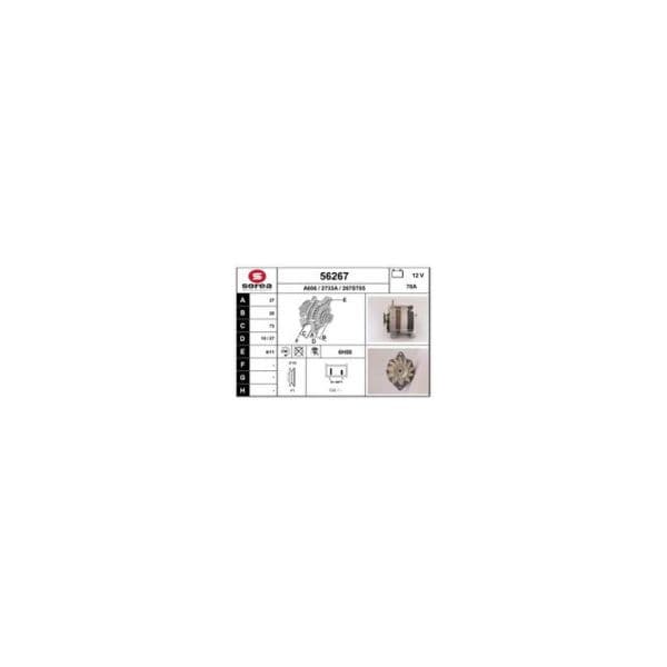 Eai Alternador / Espace Rn.rxe 56267