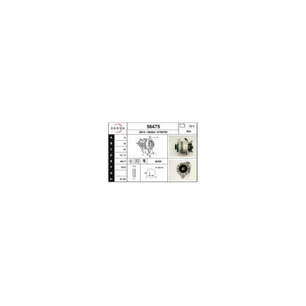 Eai Alternador / Compo 2.5l D 56475