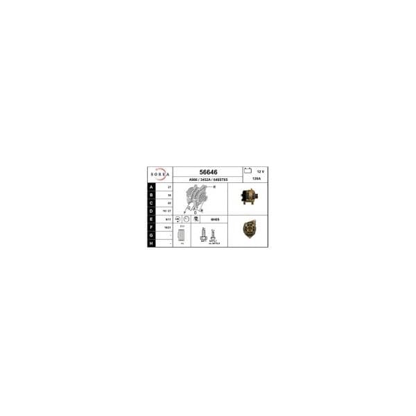 Eai Alternador / Renault 56646