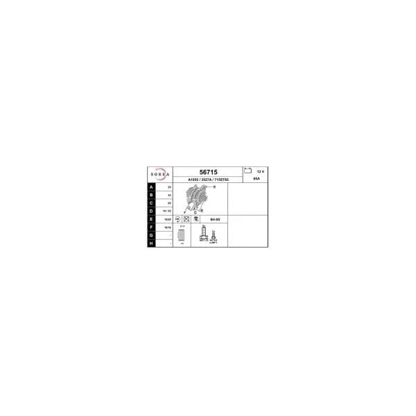 Eai Alternador / Nissan 56715