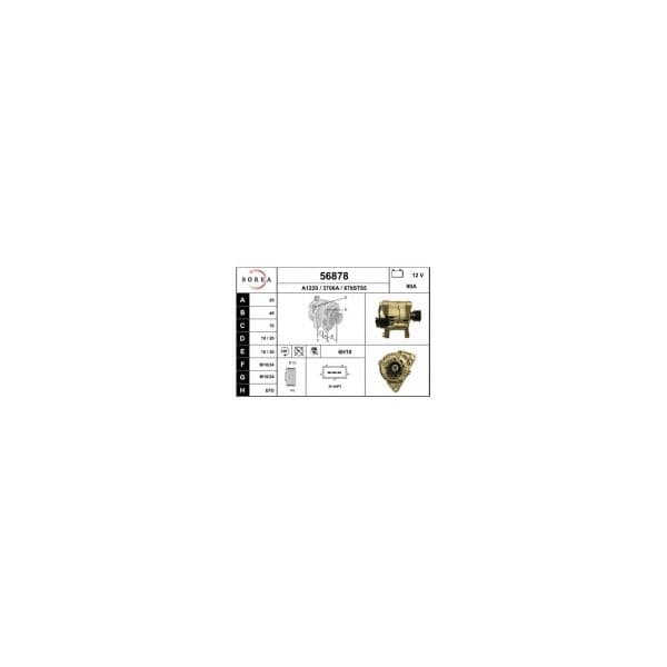 Eai Alternador / Bmw 316i 56878