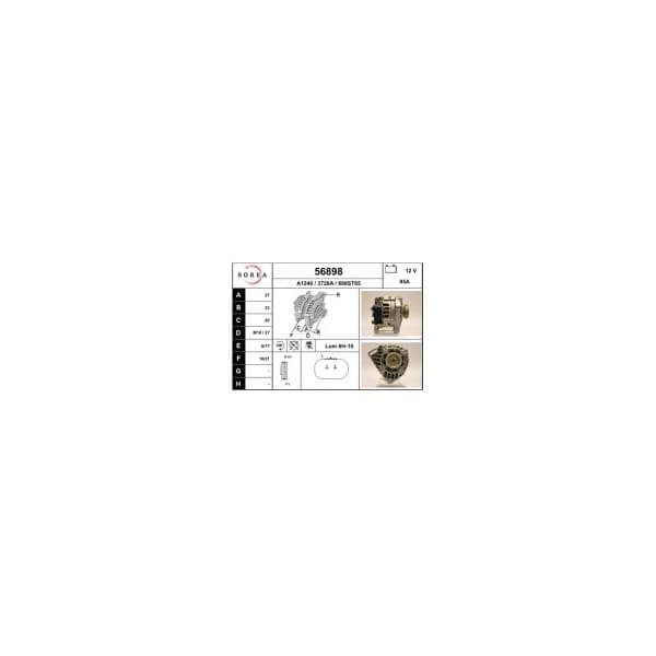 Eai Alternador / Clio 1.2 16v 56898