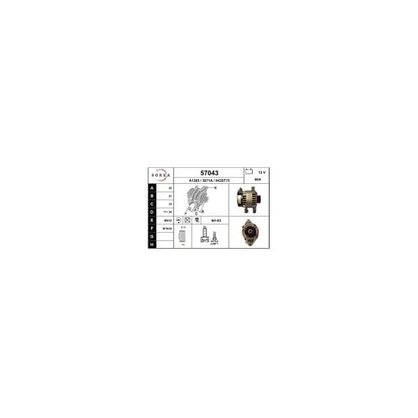 Eai Alternador / c1 1.0 57043