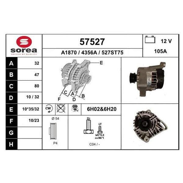 EAI Alternador - 57527