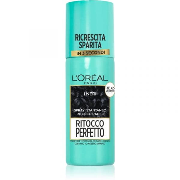 L'oreal Magic Retouch Spray para Cobrir o Recrescimento Imediato Tom Nero 75ml